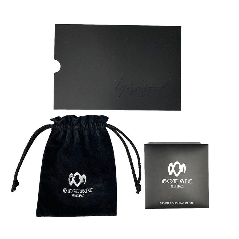 YOHJI YAMAMOTO ☆SILVER 950 VAMPIRE PIERCE SILVER 要在庫確認 GOTHIC YOHJI YAMAMOTO - GOTHIC YOHJI YAMAMOTO VAMPIRE PIERCE