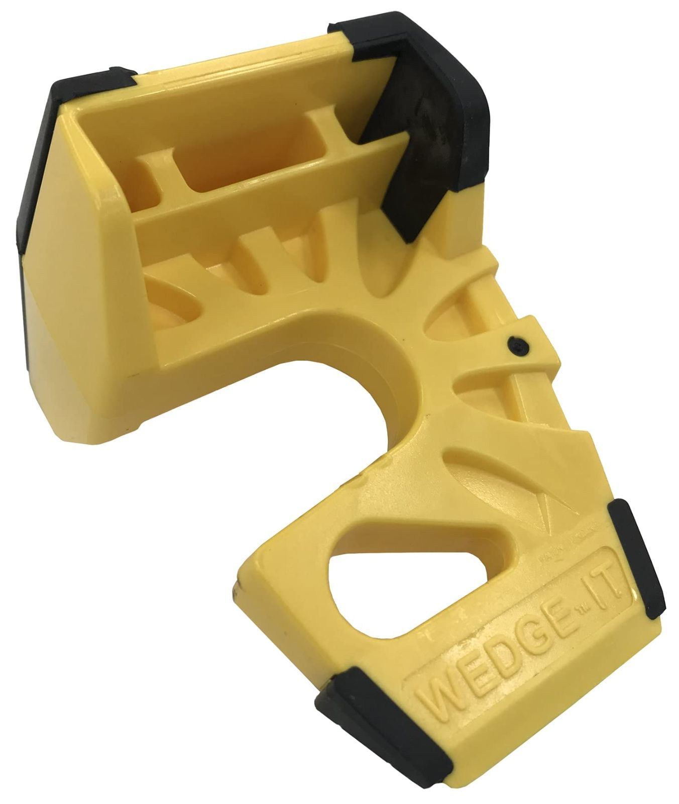 Color イエロー TOWA 多機能ドアストッパー 硬質ゴム 玄関 室内扉 蝶番 TDSY685 イエロー