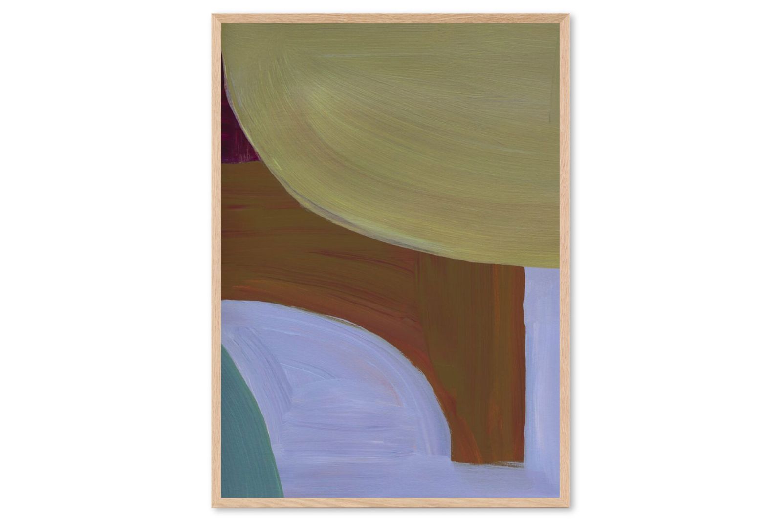Poster - Frame アートポスター 50×70cm Painted Shapes 1|142x10155-50x70