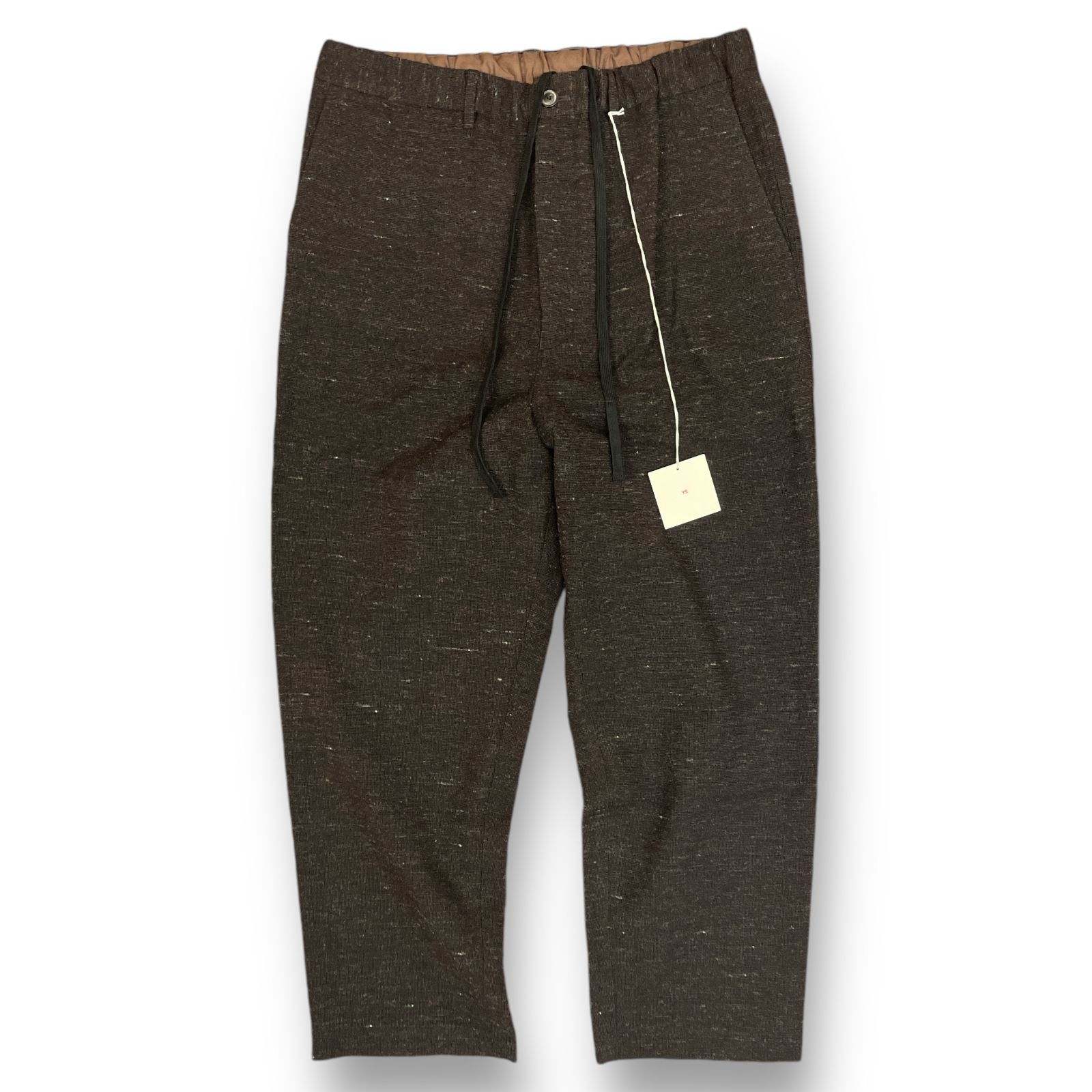 定価39600円 新品 YOKO SAKAMOTO 23AW TWEED TAPERED PANTS 定価39600円 新品 YOKO SAKAMOTO 23AW TWEED TAPERED PANTS