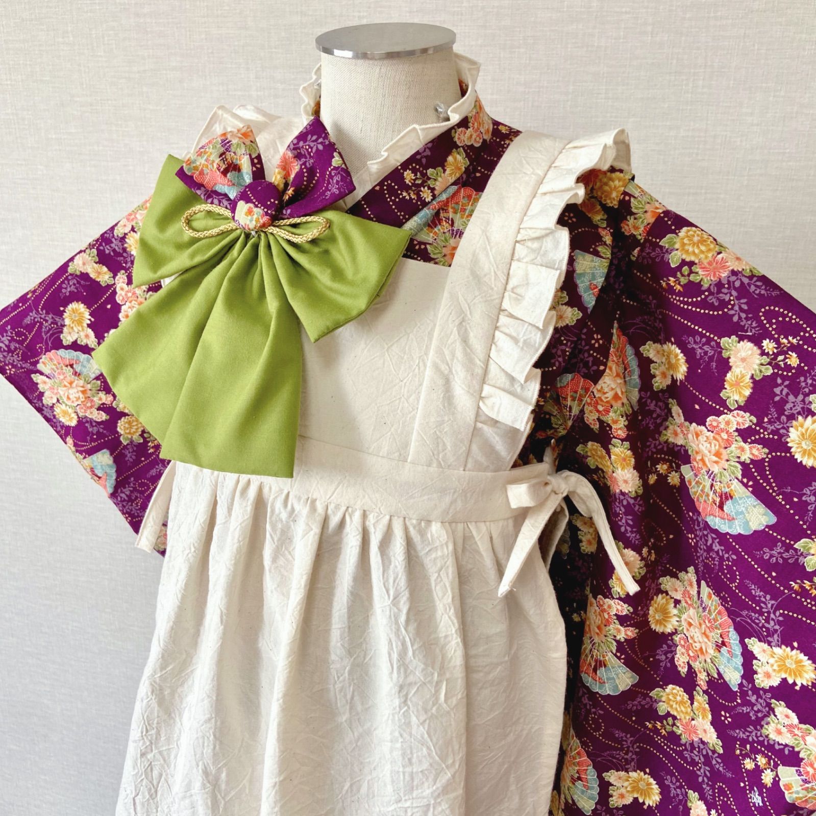 濃赤紫 ハンドメイド