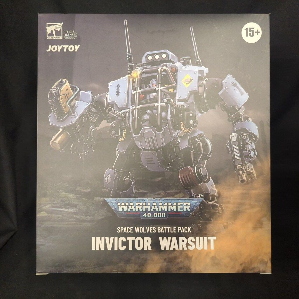 JOYTOY ACTION FIGURE SPACE WOLVES BATTLEPACK INVICTORTACTICALWARSUIT