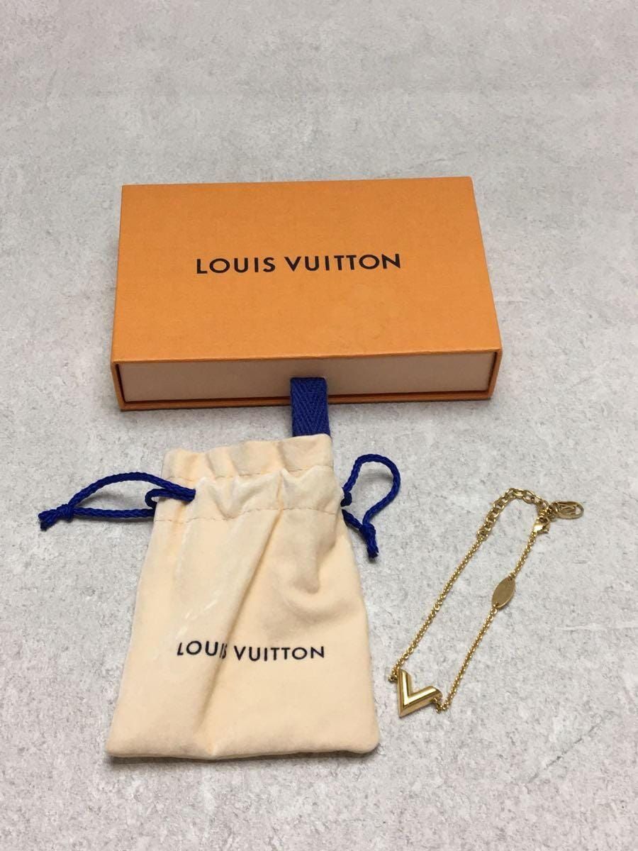 LOUIS VUITTON ブレスレット・エセンシャルV_GLD ゴールド - メルカリ