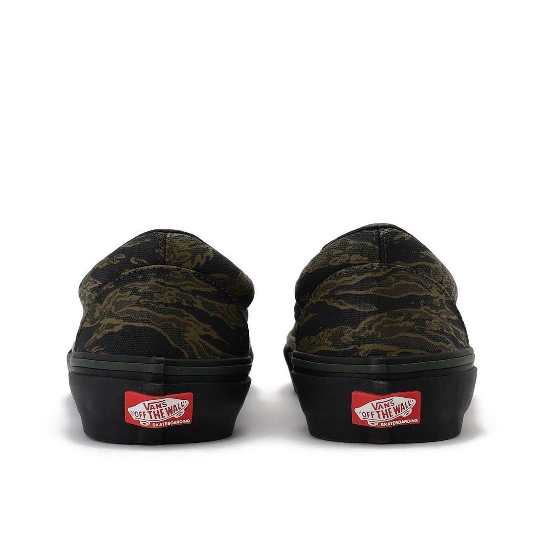  UNISEX VANS スケートオーセンティック TIGER CAMO GN スリッポン 靴