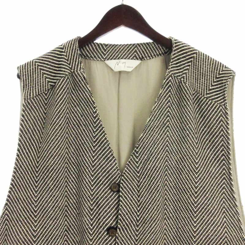 ANCELLM アンセルム　HERRINGBONE OVER VEST サイズ2 HERRINGBONE OVER VEST(KHAKI) – ANCELLM