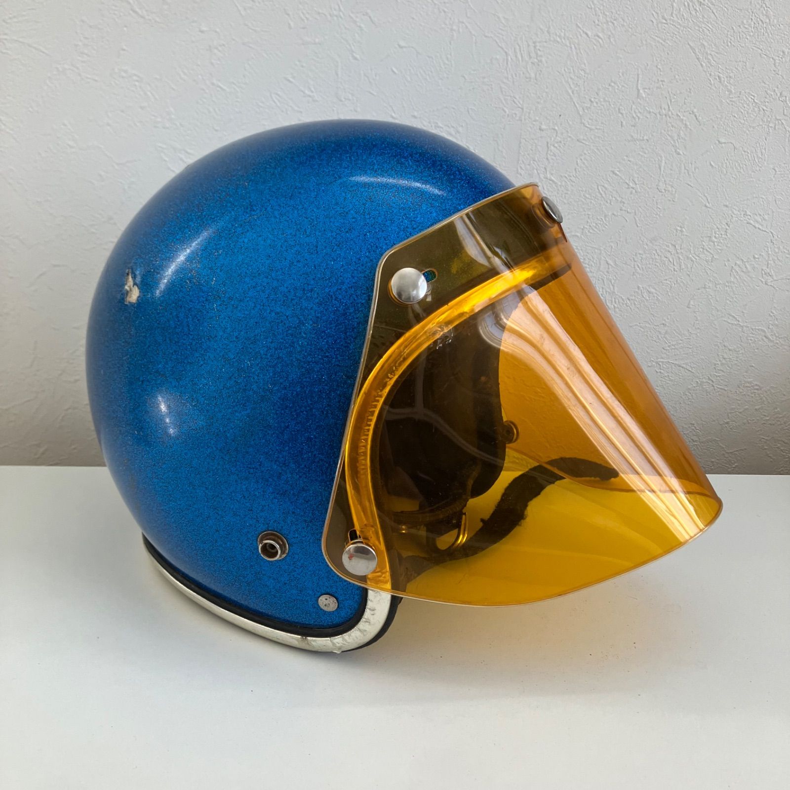 ARTHUR FULMER☆ビンテージヘルメット AF20 Lサイズ 青色