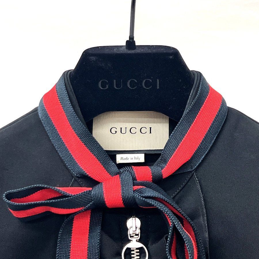 グッチ GUCCI ワンピース ドレス シェリーライン ジャージドレス XS 