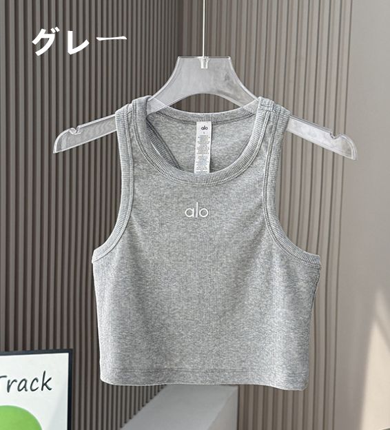 新品6色 ALO YOGA トップスヨガウェア アローヨガ美しい背