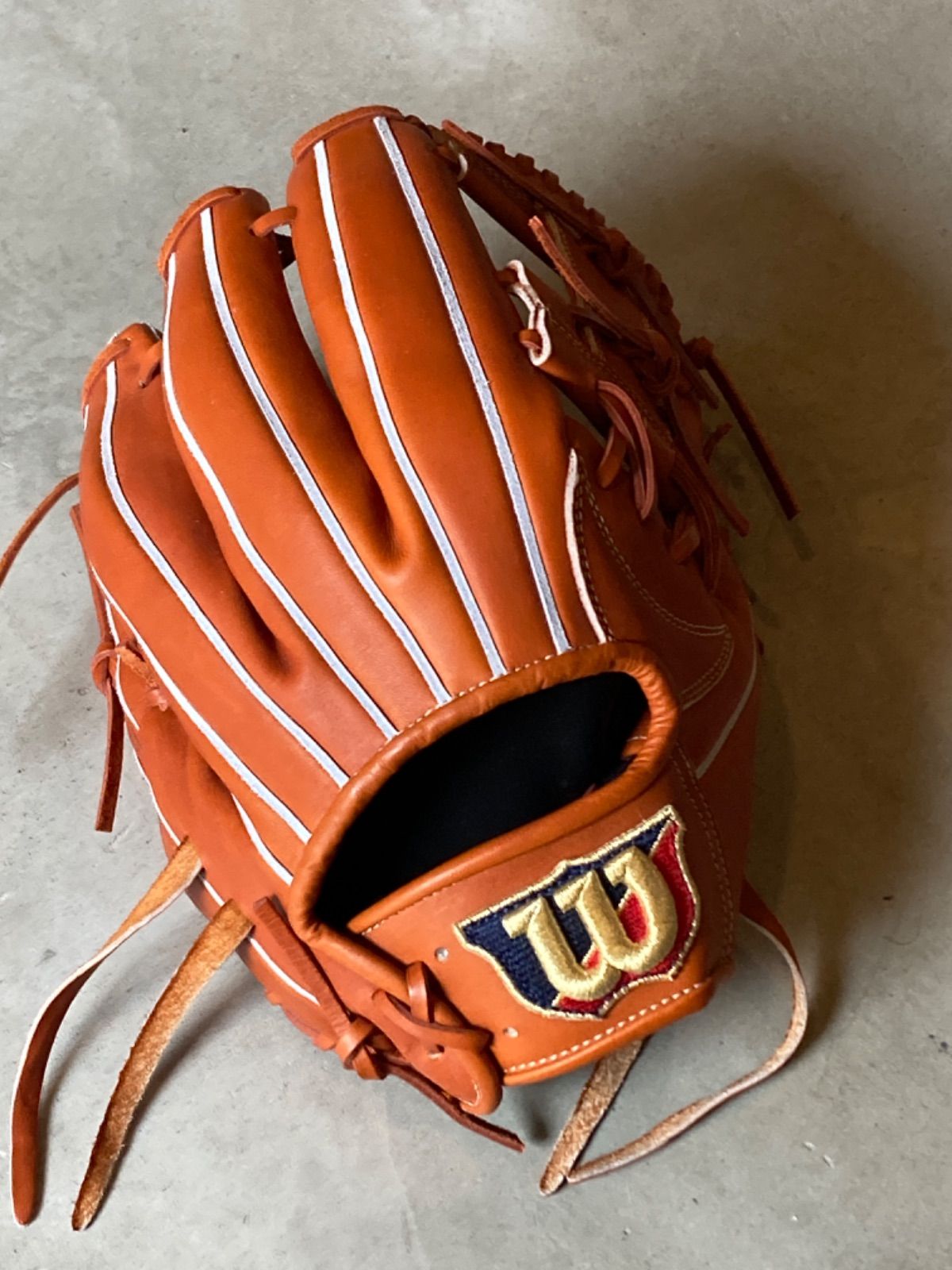 Wilson中村氏］直伝型付け 【Wilson】軟式用グローブ 87型 BASIC
