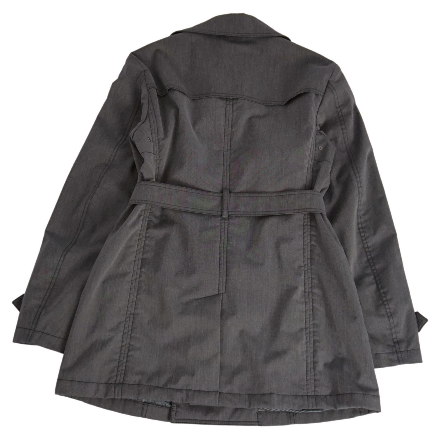 ARMANI CLLEZIONI ステンカラーコート グレー L ARMANI COLLEZIONI