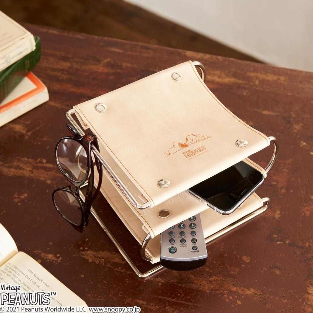 スヌーピー 卓上収納 マルチラック アイボリー ピーナッツ 茶谷産業 リモコン スマホ キャラクター グッズ スヌーピー マルチラック シネマコレクション 151-840568 楽天ビック｜茶谷産業｜Chatani 価格.com