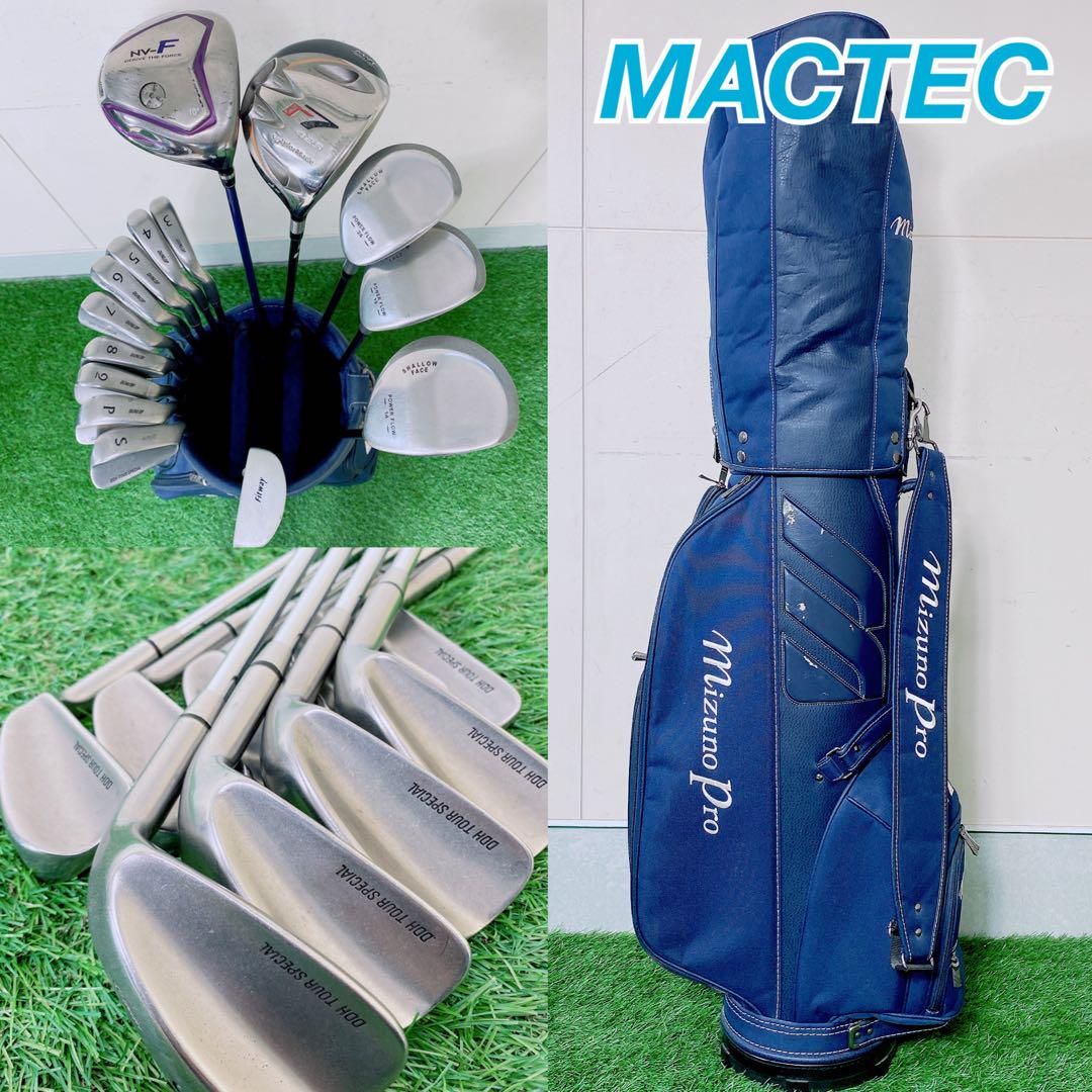 ゴルフクラブ　メンズセット　初心者　マックテック　NV-F NT1083 ゴルフクラブメンズセット初心者マックテックNV-F NT1083