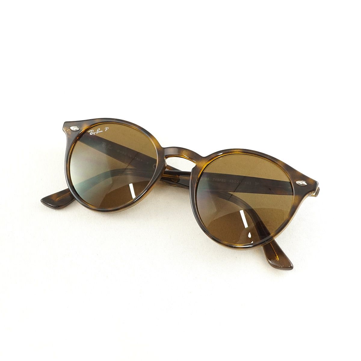 偏光サングラス RayBan RB2180 USED品 710/83 ブラウン系