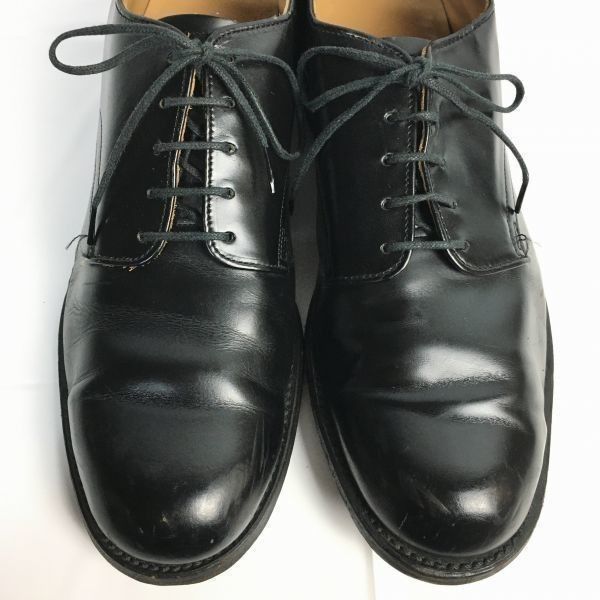 試着交換OK！70s/Vintage/76年製★US NAVYサービスシューズ★D.J.LEAVENWORTH【黒/BLACK/size10/27.5-28.0】メンズ/オックスフォード dress shoes菅NO.ZD-75 #BUZZBERG