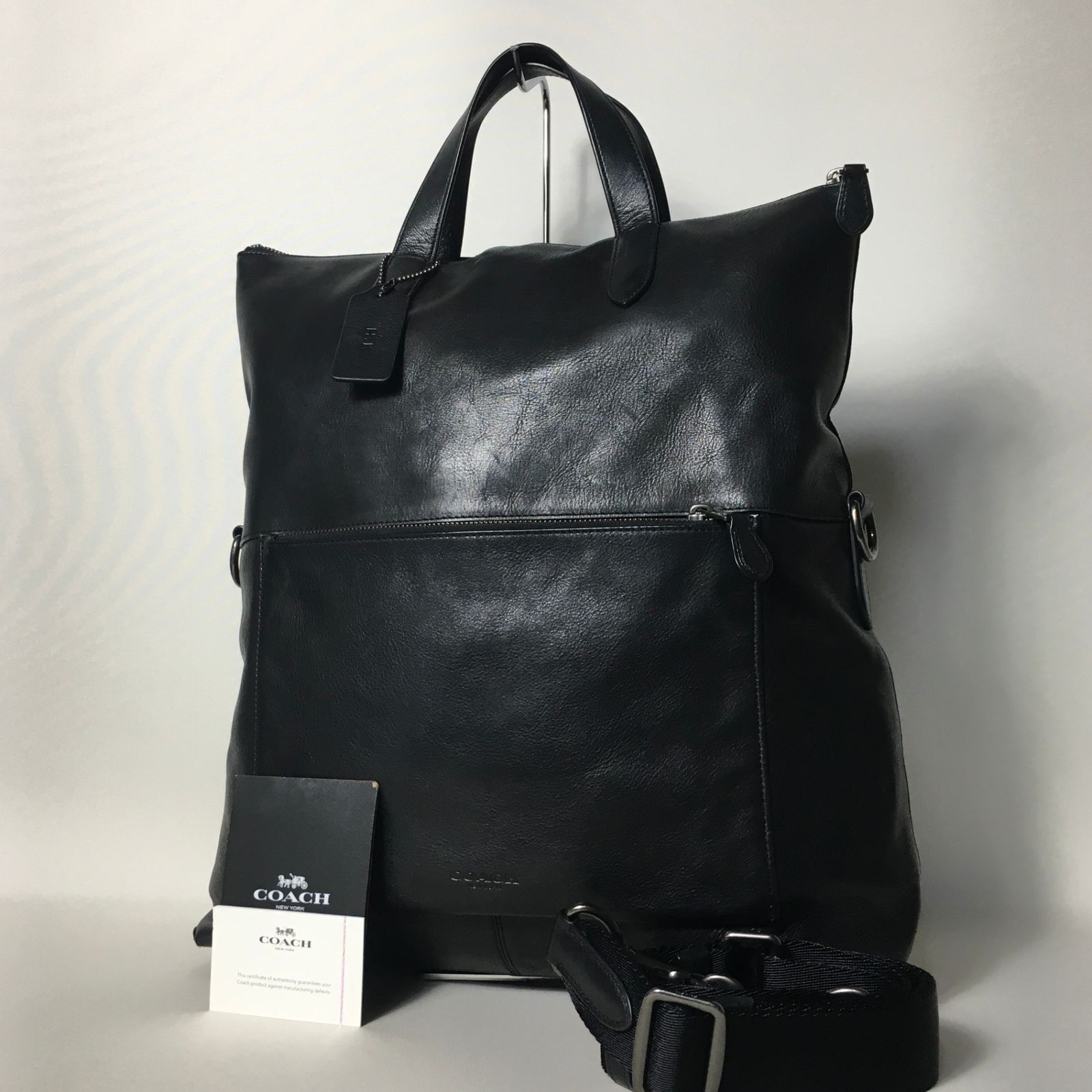 2506-189｜美品｜コーチ 2WAY トートバッグ レザー ブラック 2506-189｜美品｜コーチ 2WAY トートバッグ レザー ブラック