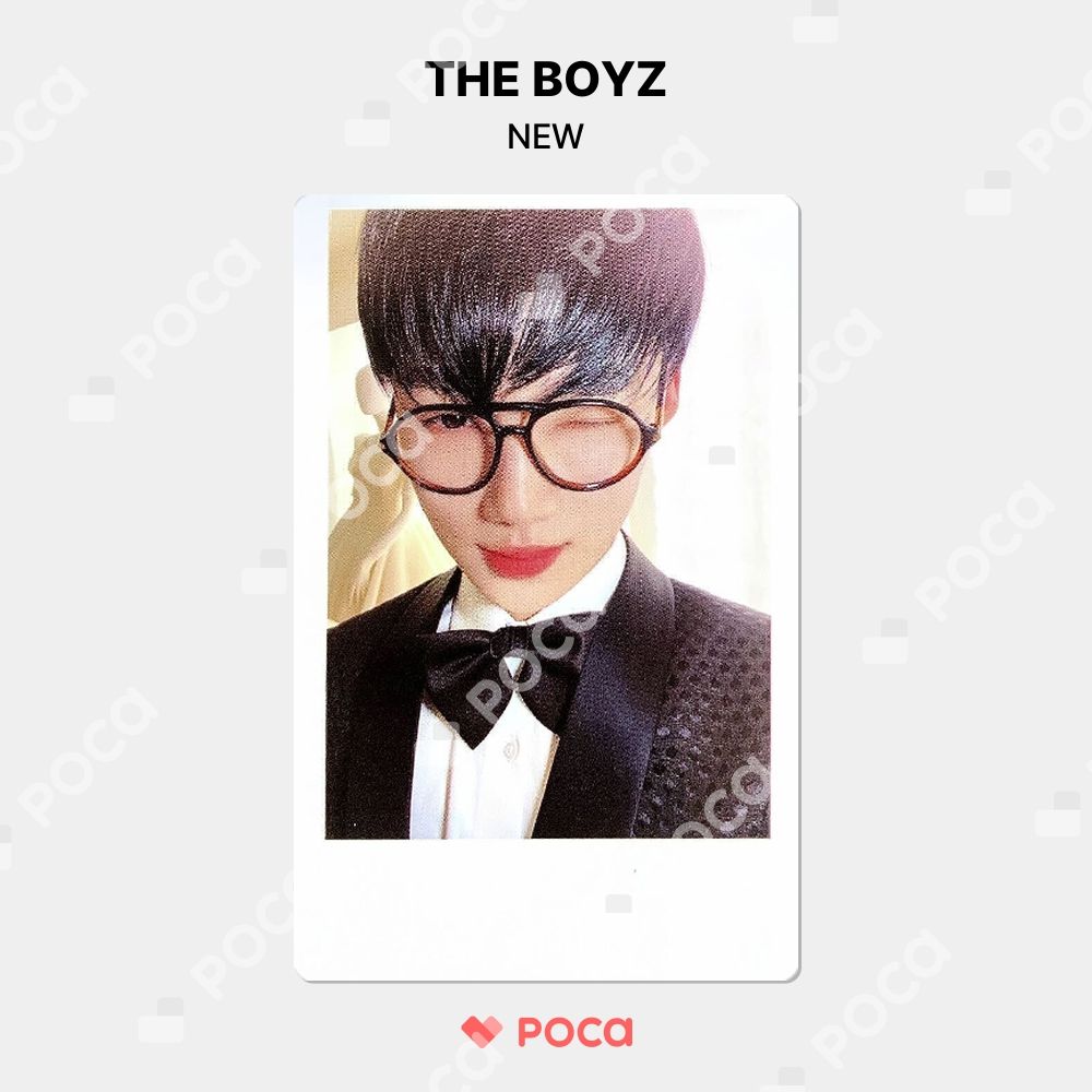 THE BOYZ ニュー トレカ BE YOUR OWN KING 写真 デコ ステッカー