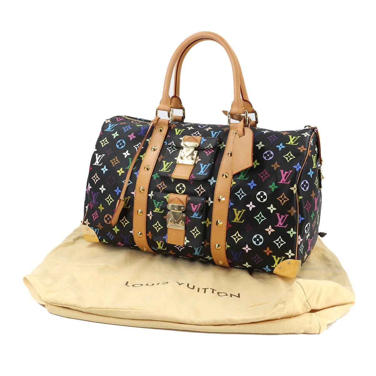 新品同様 ルイ ヴィトン LOUIS VUITTON モノグラム マルチカラー