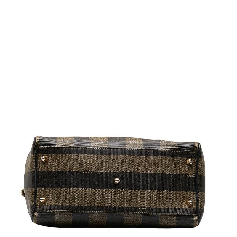 フェンディ(Fendi) ペカン レディース PVC,レザー ボストンバッグ