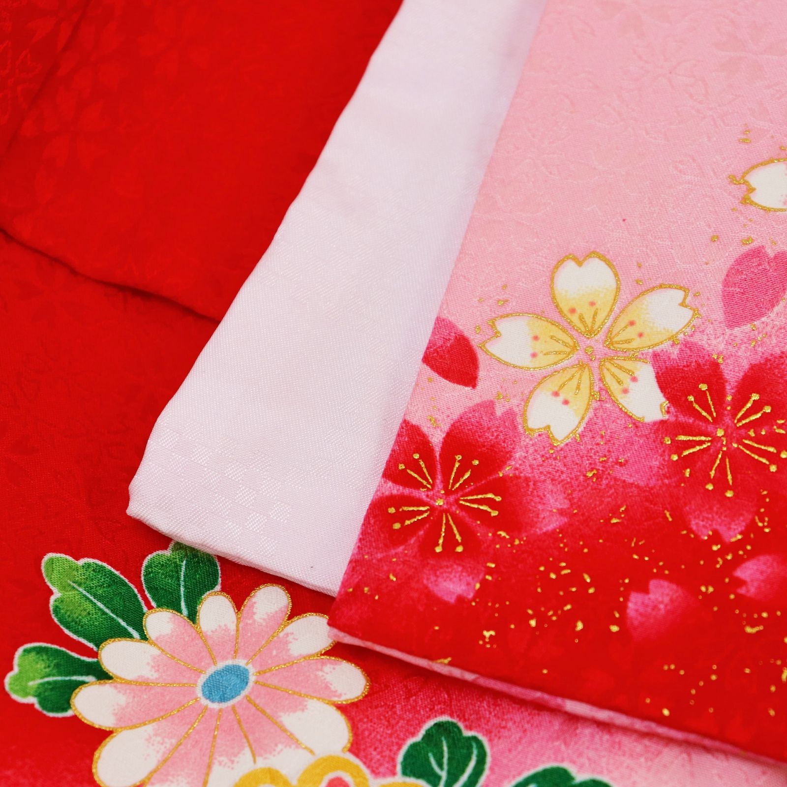 三日月とうさぎ a0210 子ども着物 七五三 着物 長襦袢セット 3歳 SKLAD-KIRPICHA_RU