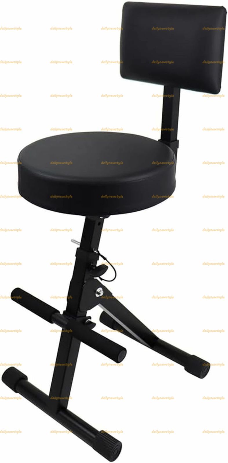 人気推薦◆ギター演奏用ベンチ 背もたれ付き 高さ調節 ミュージシャンパフォーマンスチェア フットスツール折りたたみスツール バーカウンターチェア パフォーマンス 歌唱スツール 柔らかく快適 フォーク クラシック ギター演奏