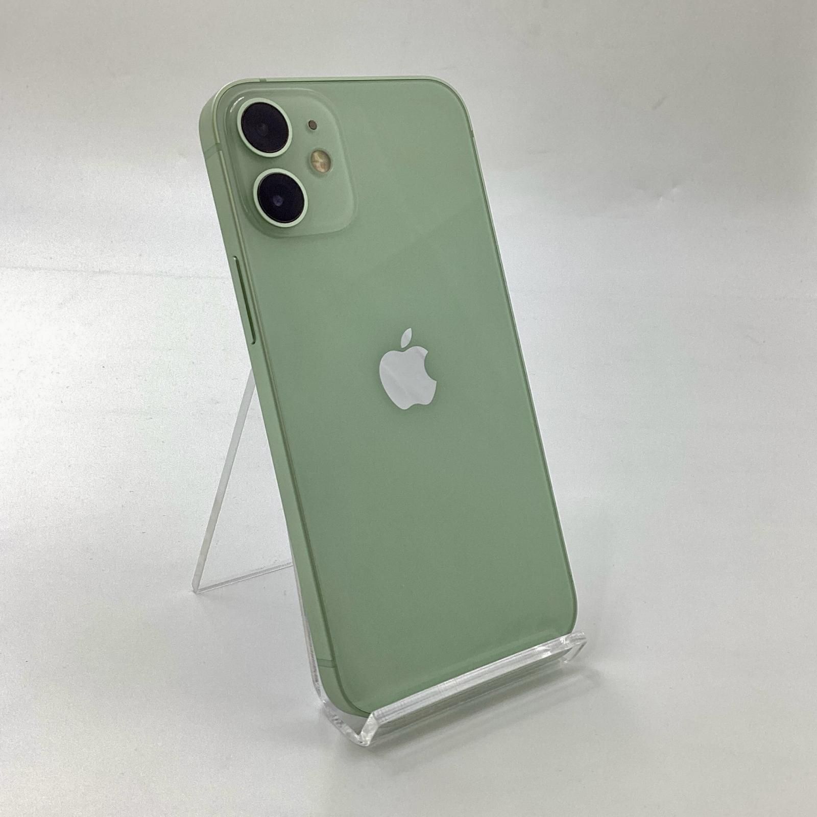 全額返金保証】【最速発送】Apple iPhone 12 64GB グリーン docomo 白