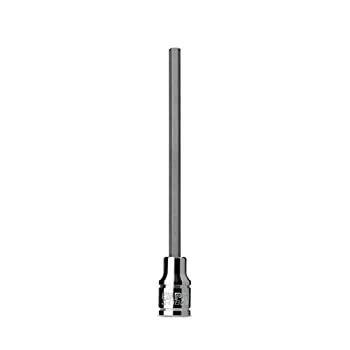 Capri Tools ロング4mm六角ビットソケット、1/4インチドライブ、メトリック。