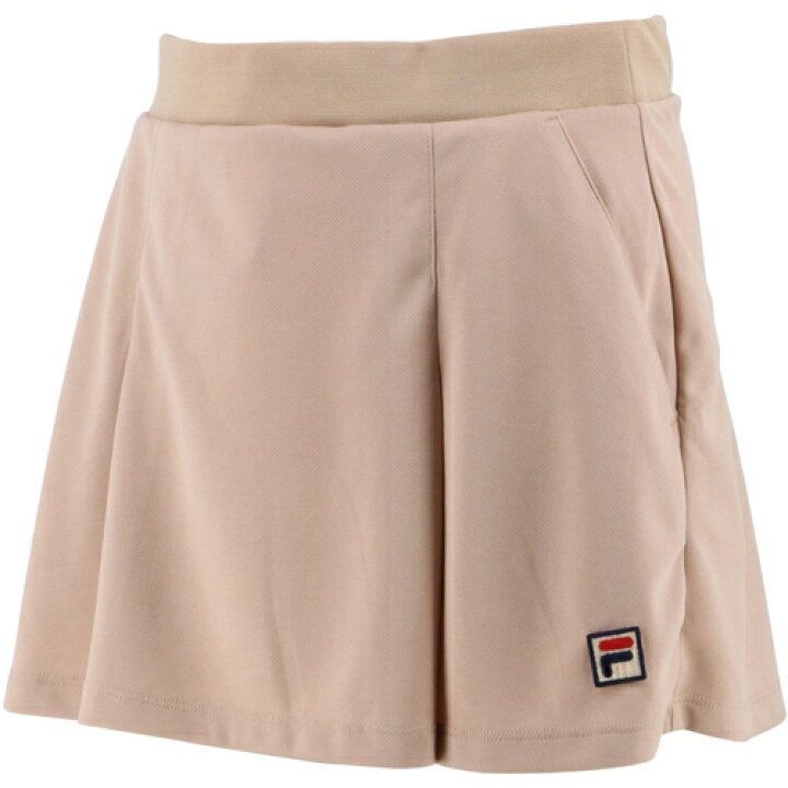 FILA フィラ テニス スコート Lサイズ 中古美品 ベージュ - メルカリ
