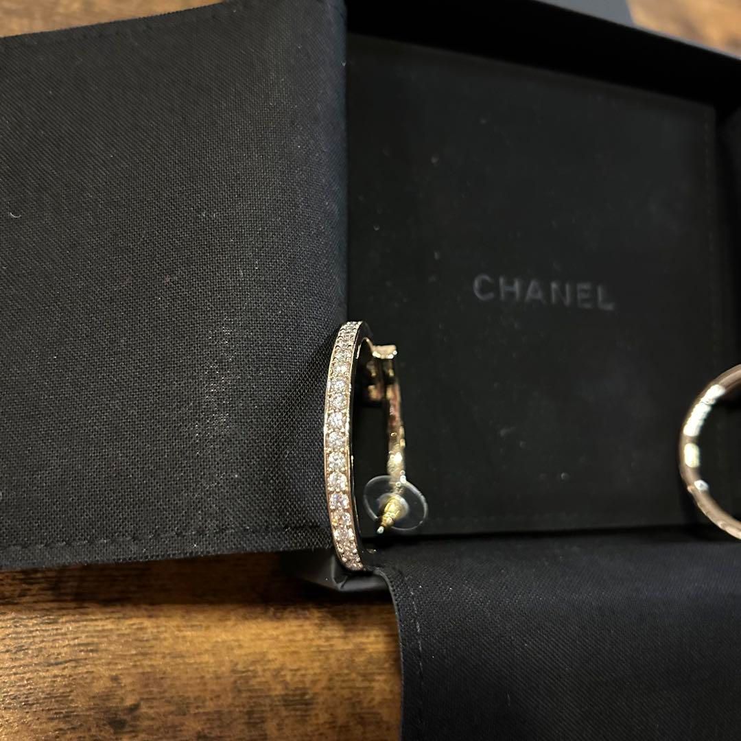 ☆新品・未使用・シャネルCHANELピアス・ゴールド・かっこいい - メルカリ 