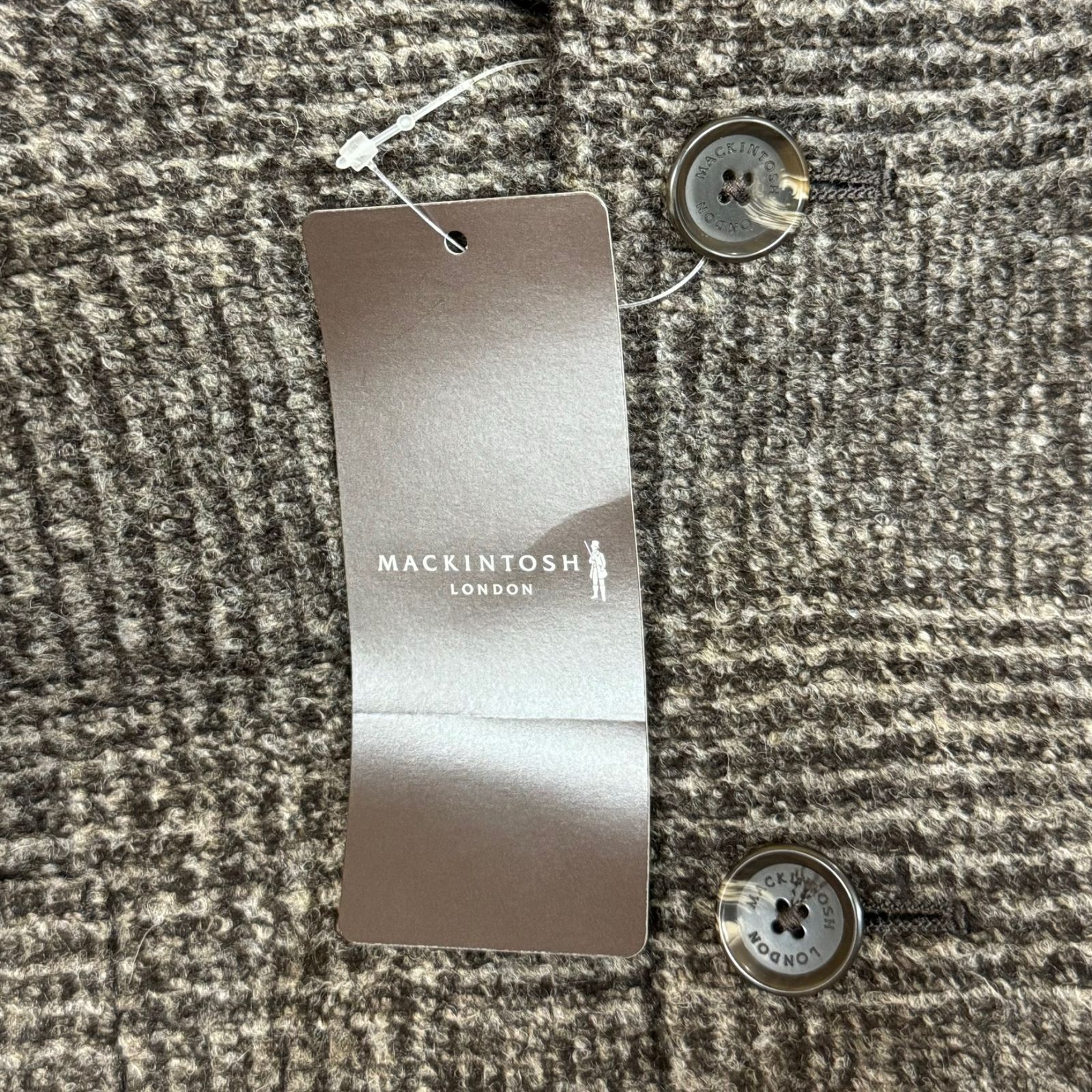 定価74800円 国内正規 MACKINTOSH LONDON FLEX JERSEY グレンチェック
