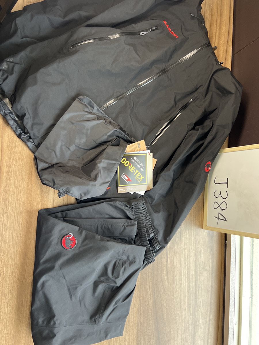 Mammut ゴアテックス クライメートレインスーツアジアンフィットメンズ L 管理J384