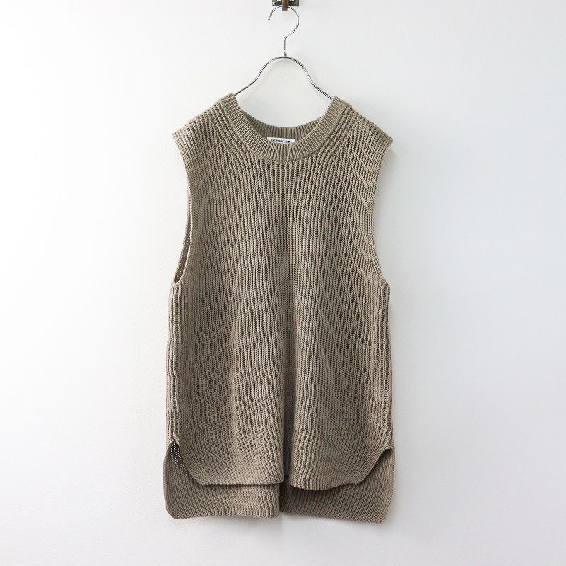 定価2.6万 2025年 ドゥーズィエムクラス Deuxieme Classe EVERYDAY I LIKE Polite ニット ベスト ブラウン系┃ 2400014583137