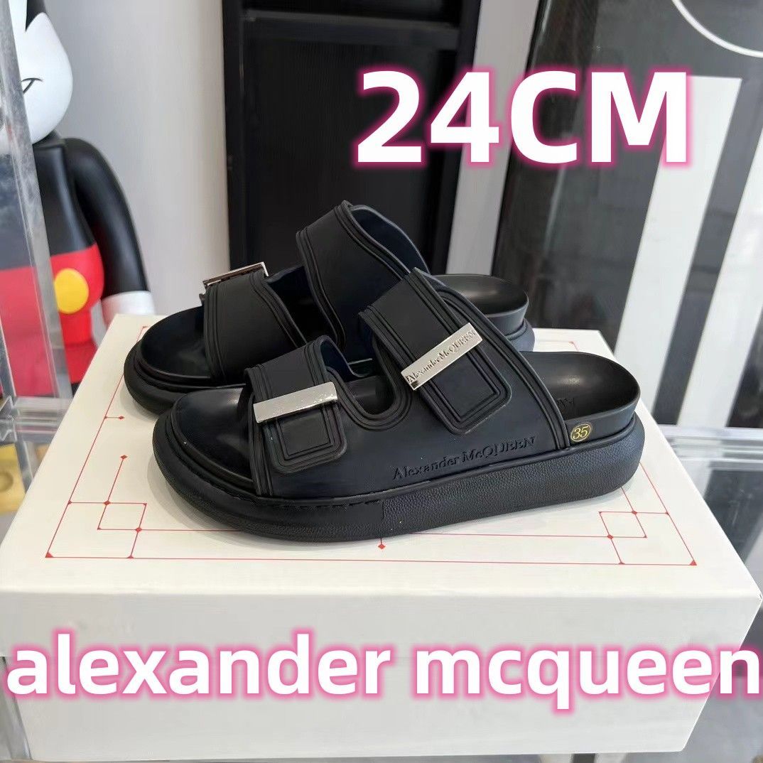 新品未使用！★alexander mcqueen★ハイブリッド スライド 24CM