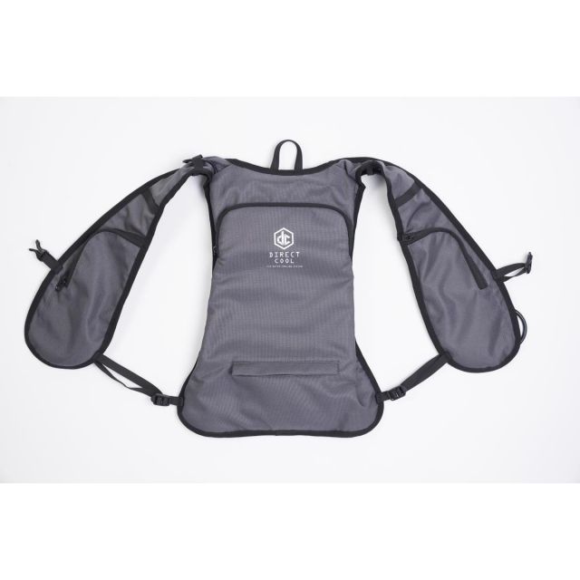 YAMAZEN 水冷式ウエア バッテリー別売 DC-B05S G グレー 水冷ベスト 夏 猛暑 対策 作業 作業着 作業服 山善