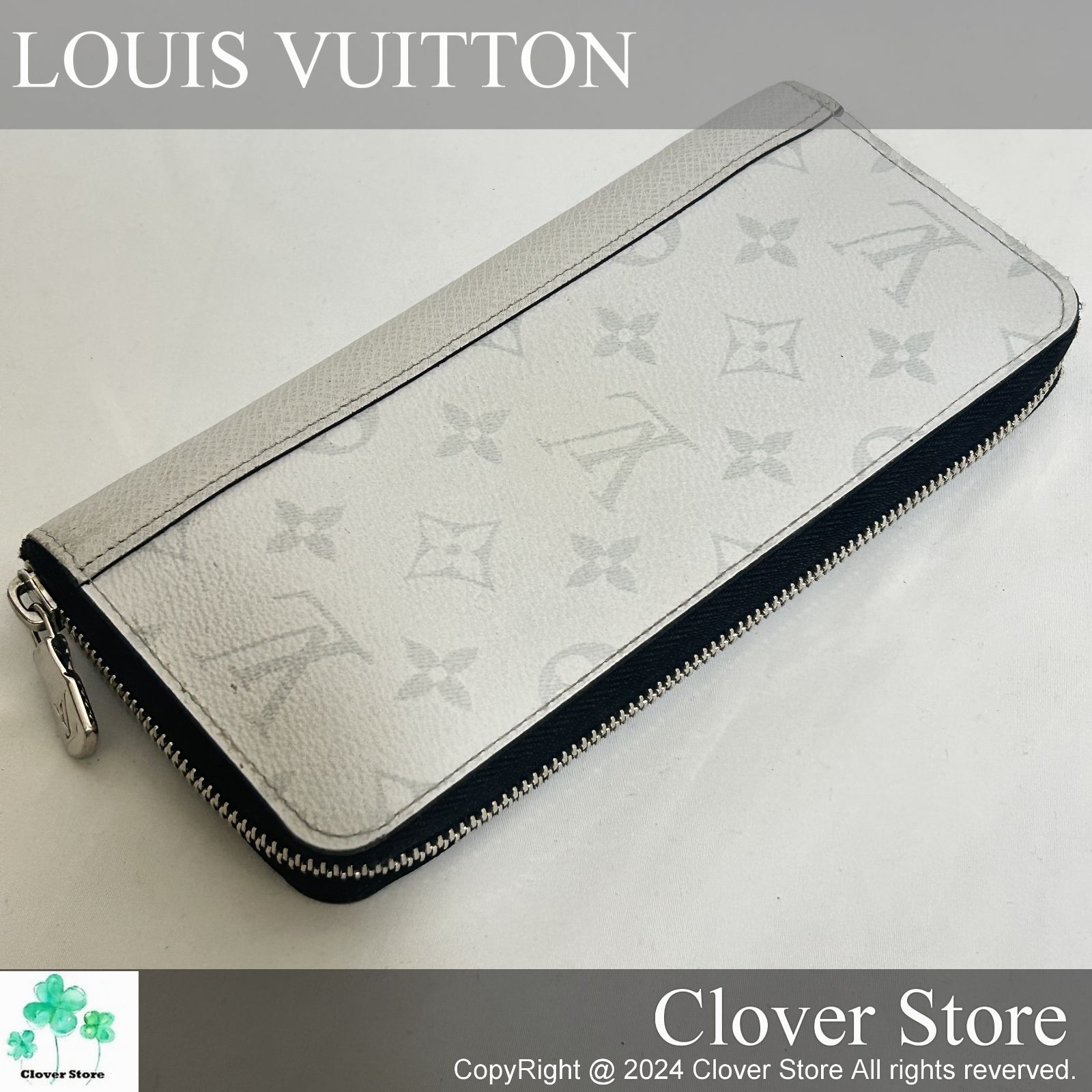 【未使用/RFID】ルイヴィトン M30446 タイガラマ ジッピーウォレット 最終価格！ 【美品Aランク】 LOUIS VUITTON ルイ・ヴィトン