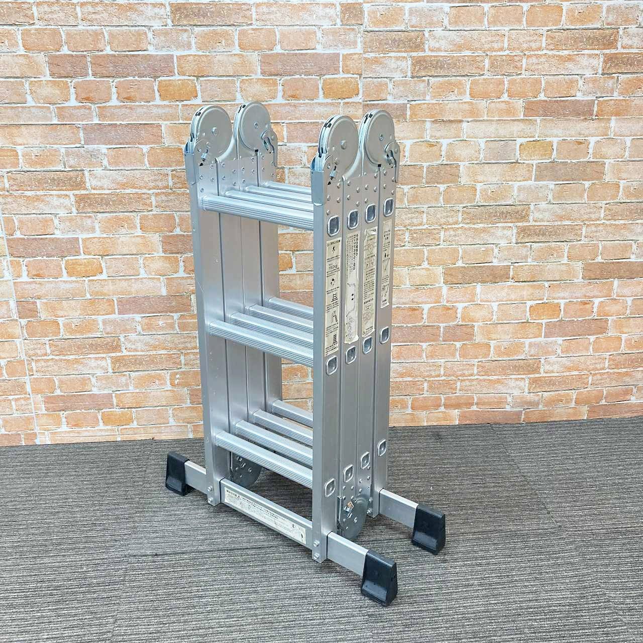 品 折りたたみ 多機能はしご 脚立 変形はしご 耐荷重100kg 150kg F