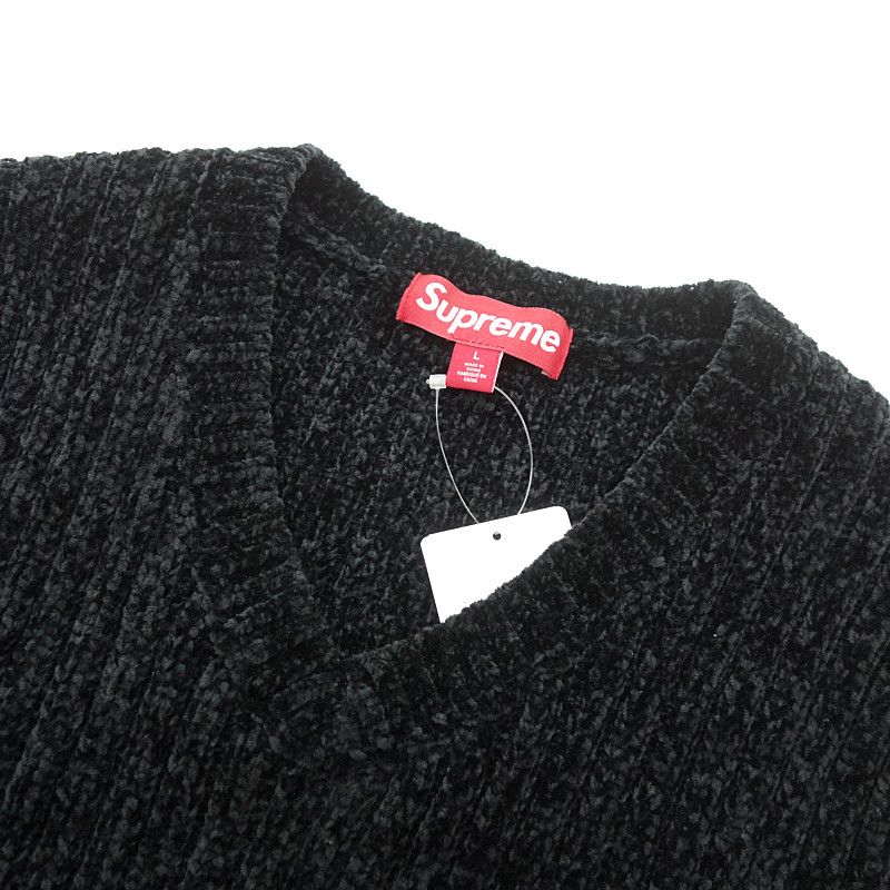 Supreme ブラック ベスト S Leather Cargo Vest | Supreme 25ss