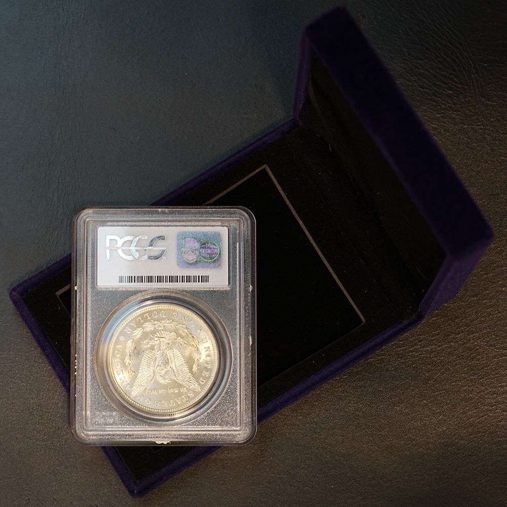 1921年　モルガンダラー銀貨　PCGS MS64 モルガンダラー 1921年 1ドル銀貨 銀貨 PCGS MS64 鑑定品 - メルカリ