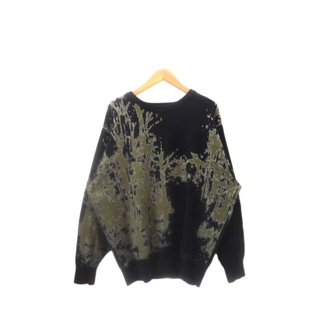 GX1000 JACQUARD ZK SWEATER / BROWN (ジーエックスセン