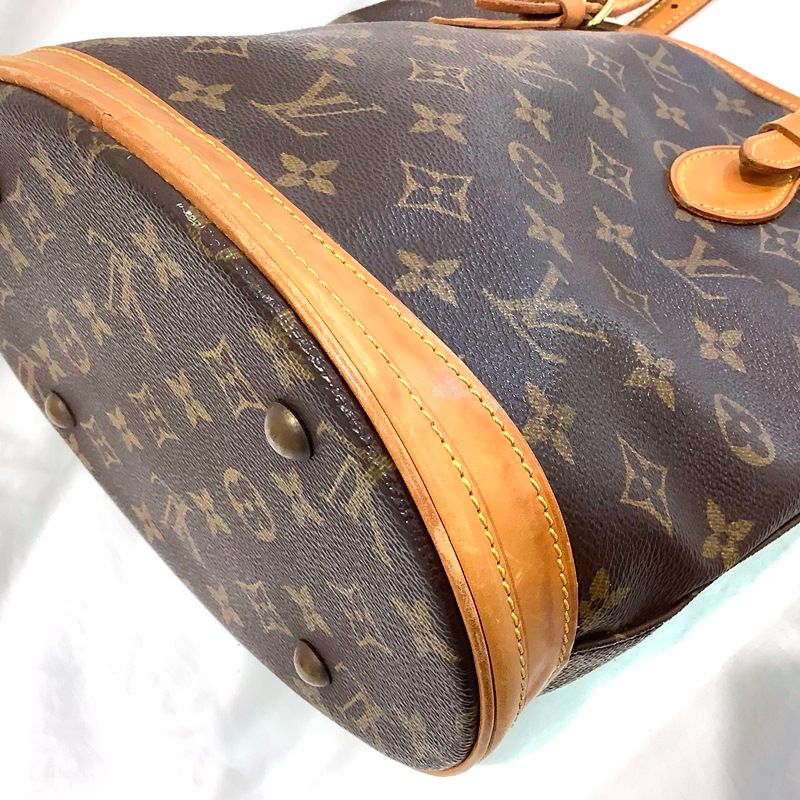 LOUIS VUITTON ルイヴィトン トートバッグモノグラム プチ バケットPM ...