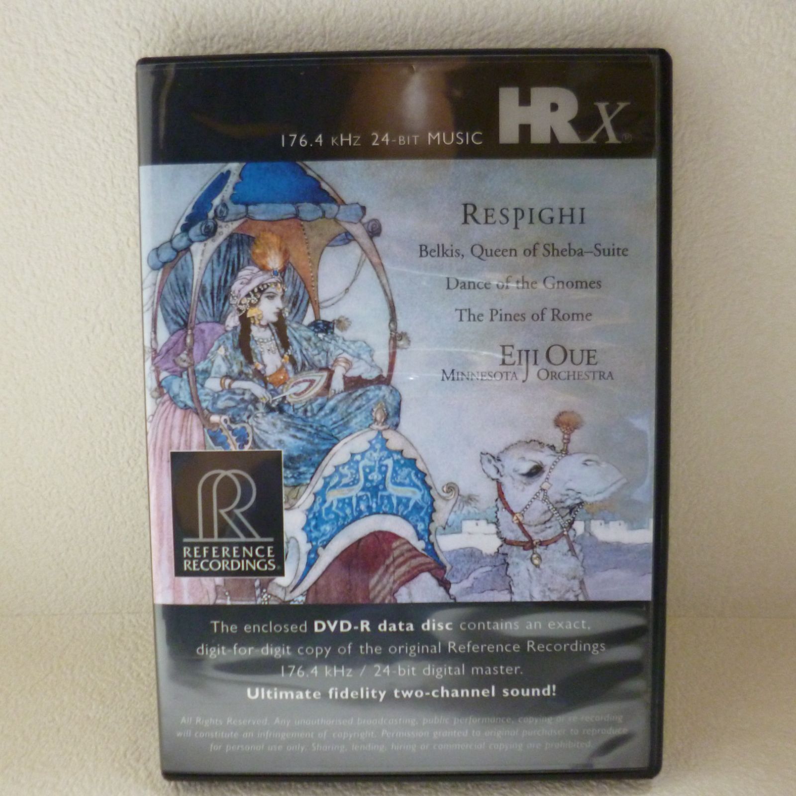 DVD HRx Respighi: Belkis, Queen of Sheba, レスピーギ:バレエ