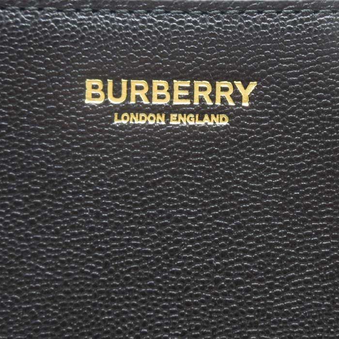 バーバリー ハンドバッグ BURBERRY BANWELL レザー ミディアム ジップ