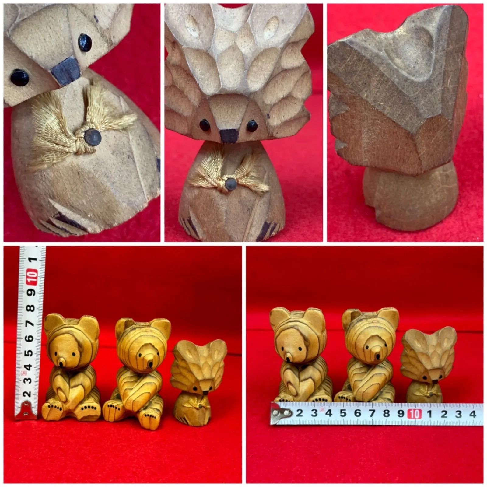 【北海道】　熊ボッコ　木彫り　置物 北海道の木製玩具『熊ボッコ』 | 象々の郷土玩具