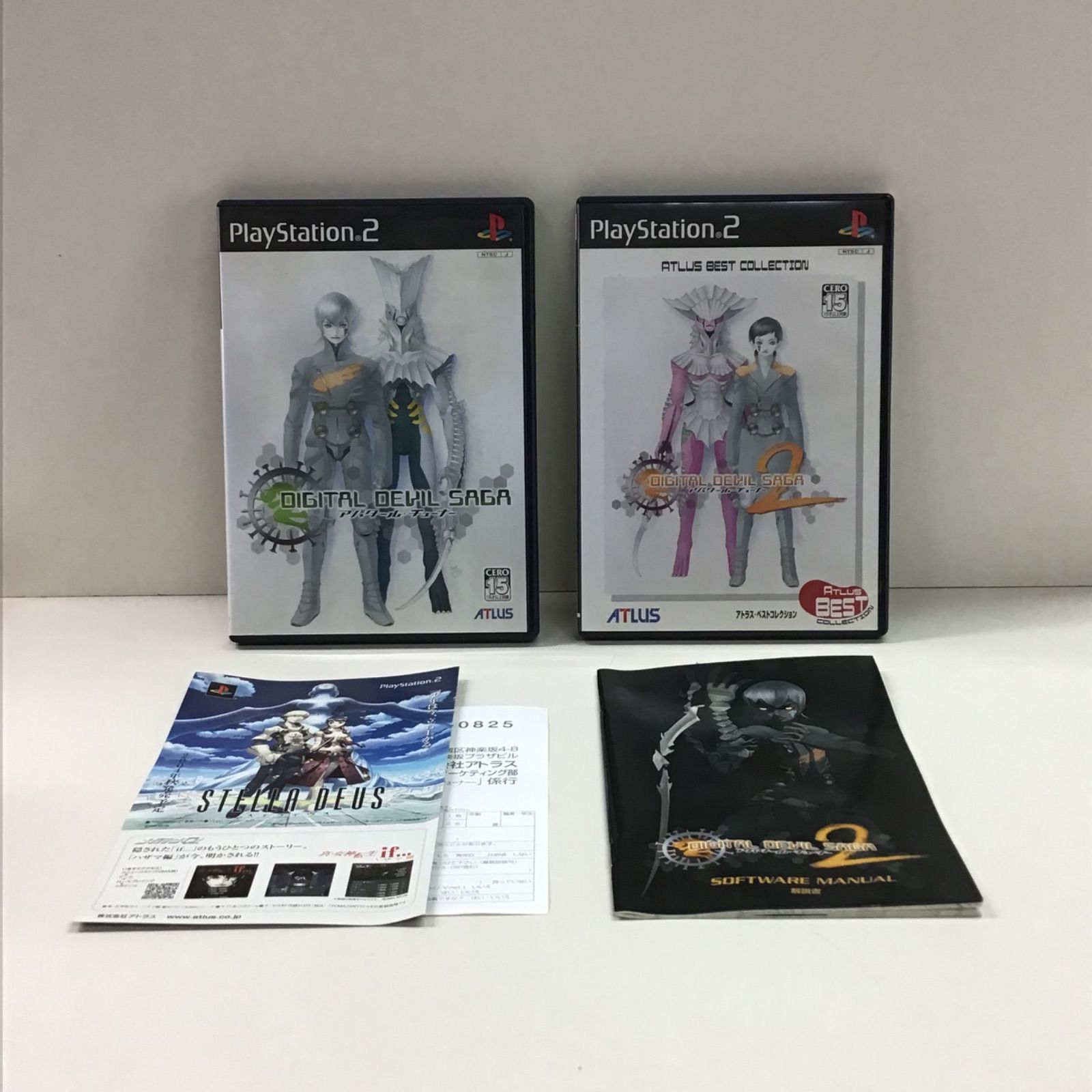 DIGITAL DEVIL SAGA アバタール・チューナー 1・2セット デジタル