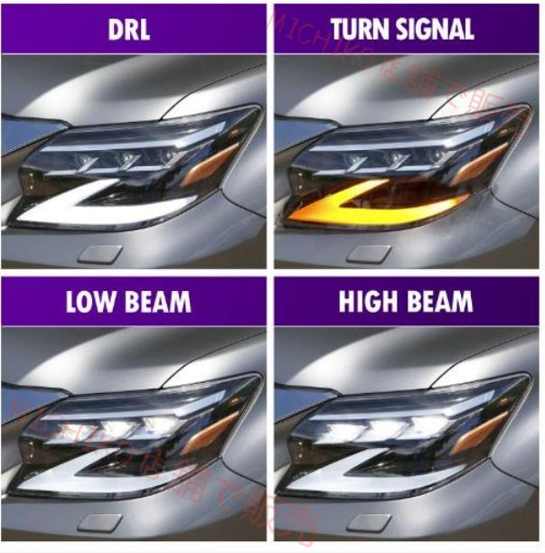 ヘッドライト流れるシャルウィンカー 外装カスタム