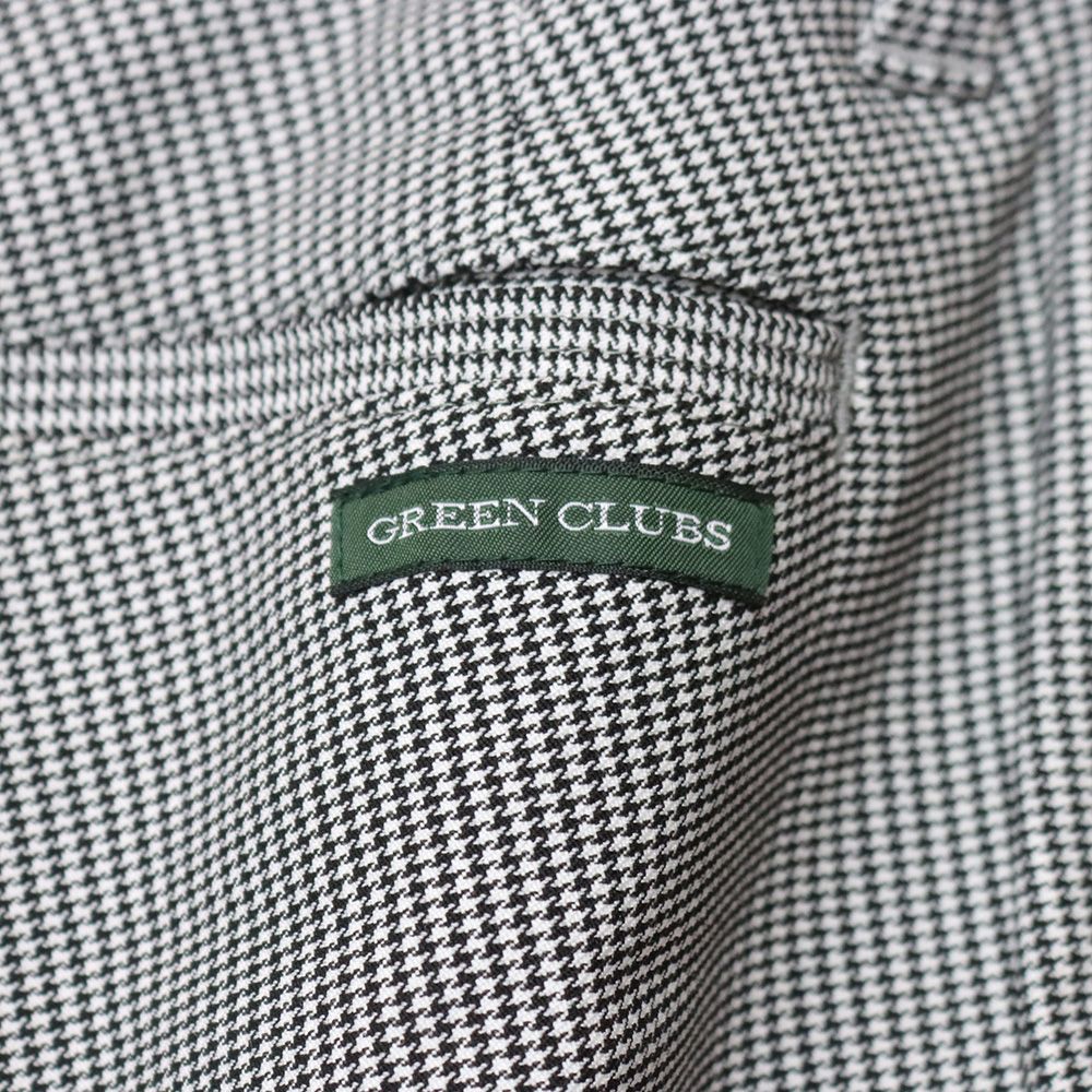 裏起毛ノータックパンツ 千鳥格子