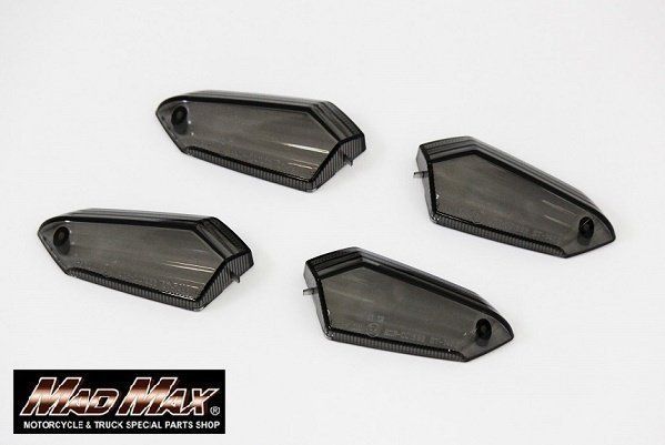 カワサキ ウインカーレンズ ZRX1200DAEG スモーク レンズ 1台分