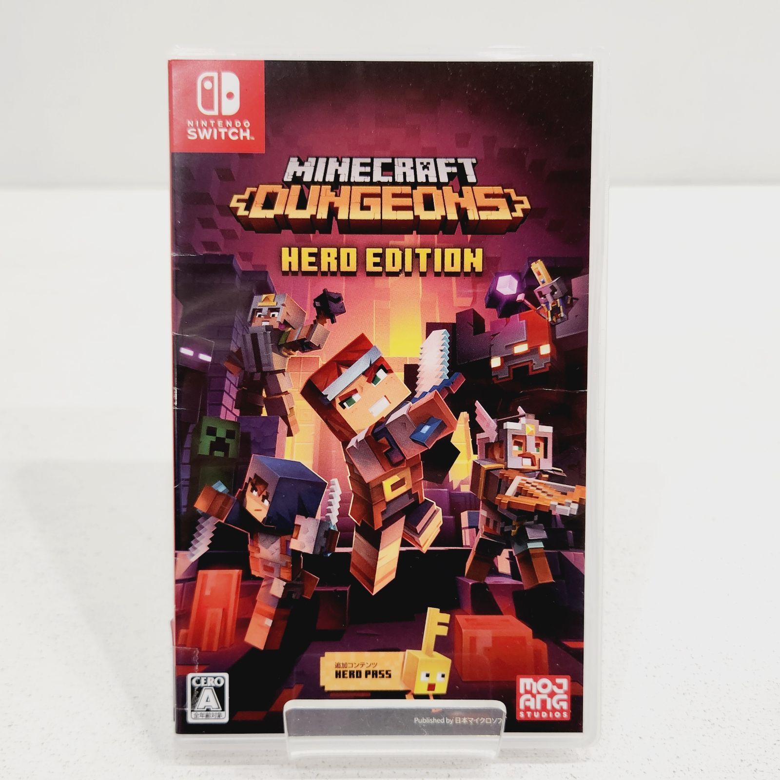 マイクラ&マインクラフトダンジョンズ セット 小牧店】Switch/Minecraft Dungeons Hero Edition・マイン