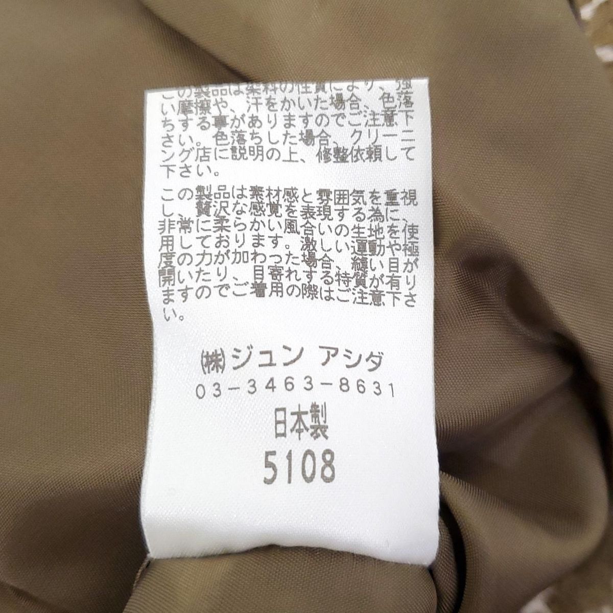 JUN ASHIDA(ジュンアシダ) ジャケット サイズ11 M レディース