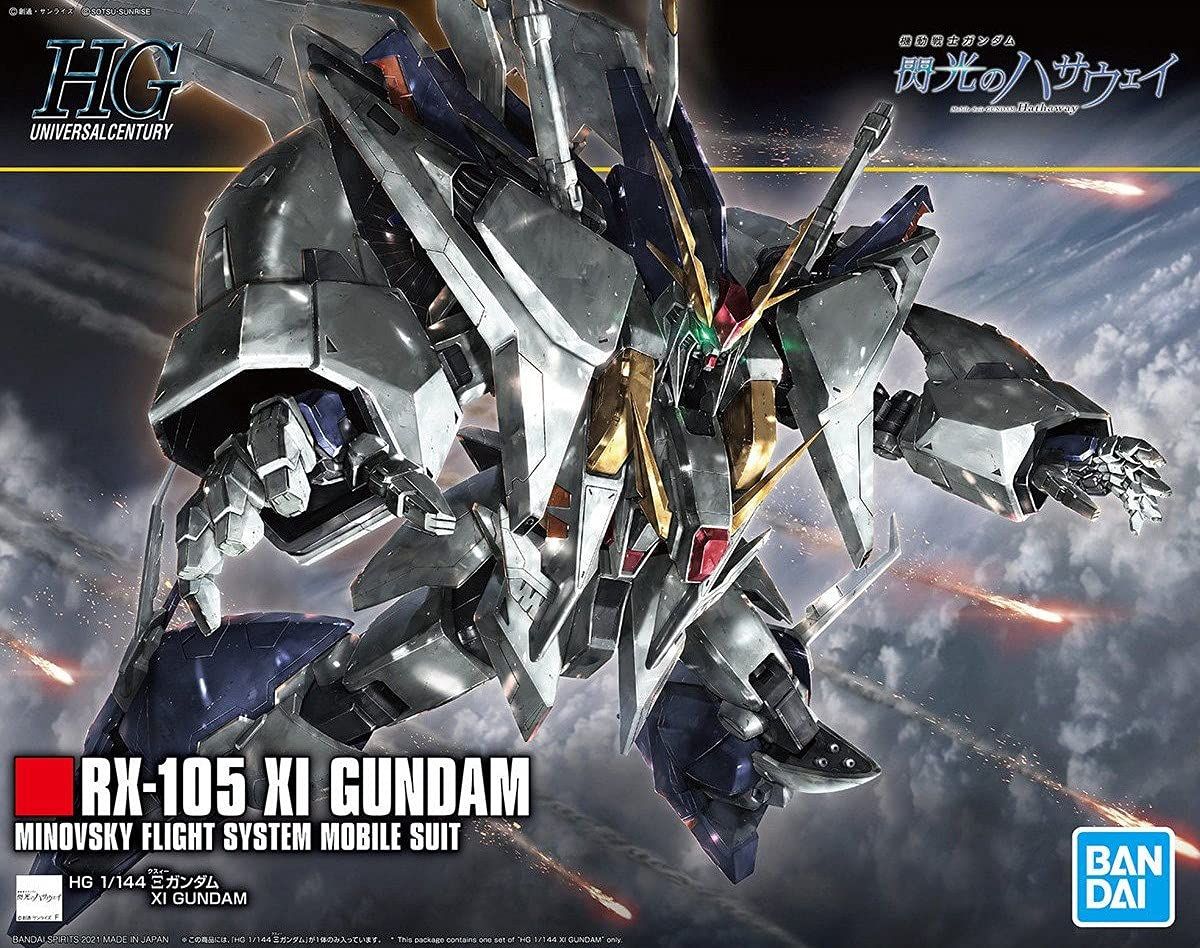 未組立】HG 1/144 Ξガンダム クスィーガンダム 機動戦士ガンダム 閃光