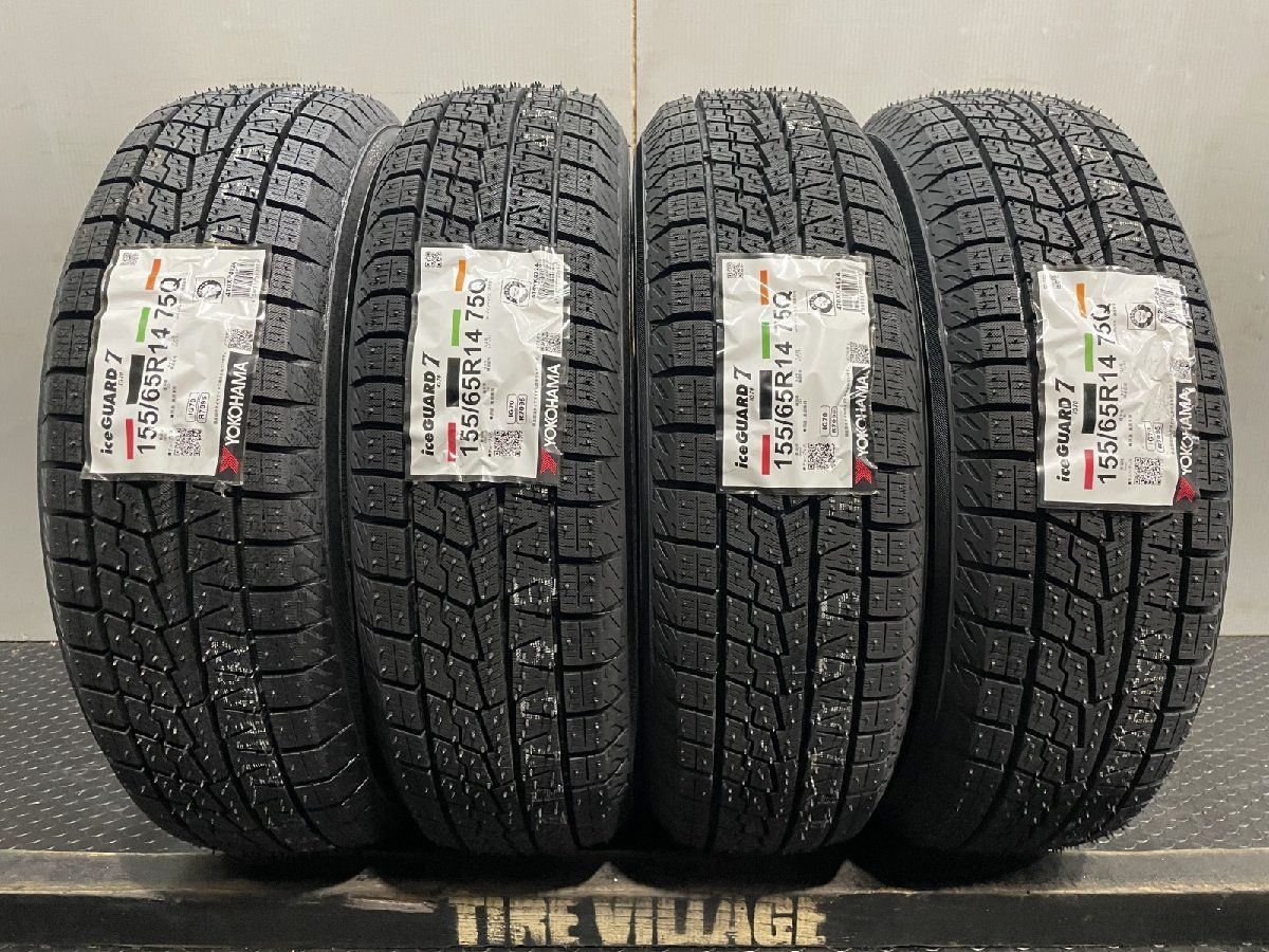 新品】2024年製 YOKOHAMA ice GUARD iG70 155/65R14 75Q 14インチ
